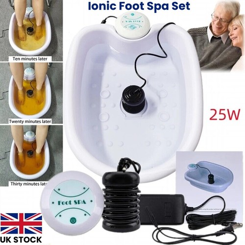 Foot spa detox system - detox, portable