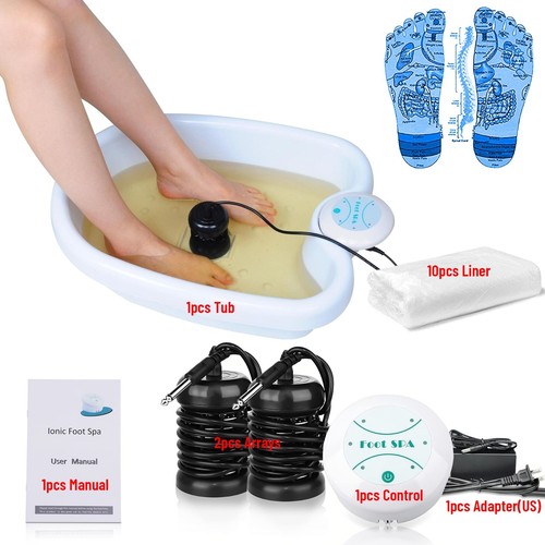 Ionic detox foot bath cleanse - foot,