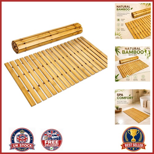 Bamboo bath mat - mat, non
