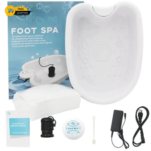 Ionic detox foot bath - foot,