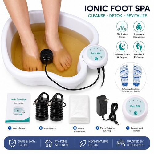 Ionic detox foot bath - ionic, cleanse